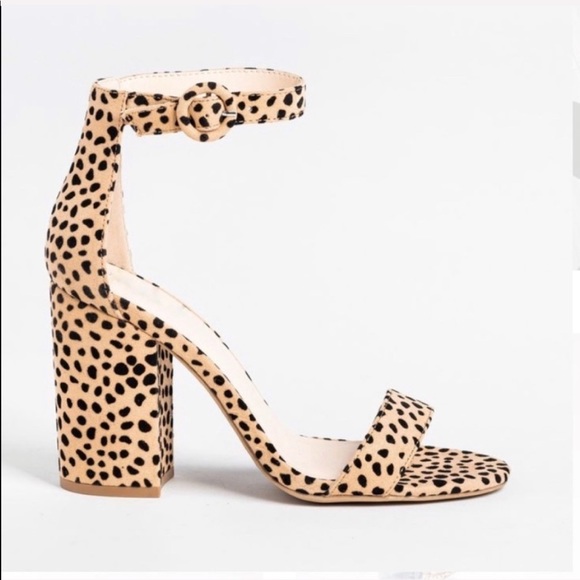 NEW Leopard Block Heel - Picture 5 of 7